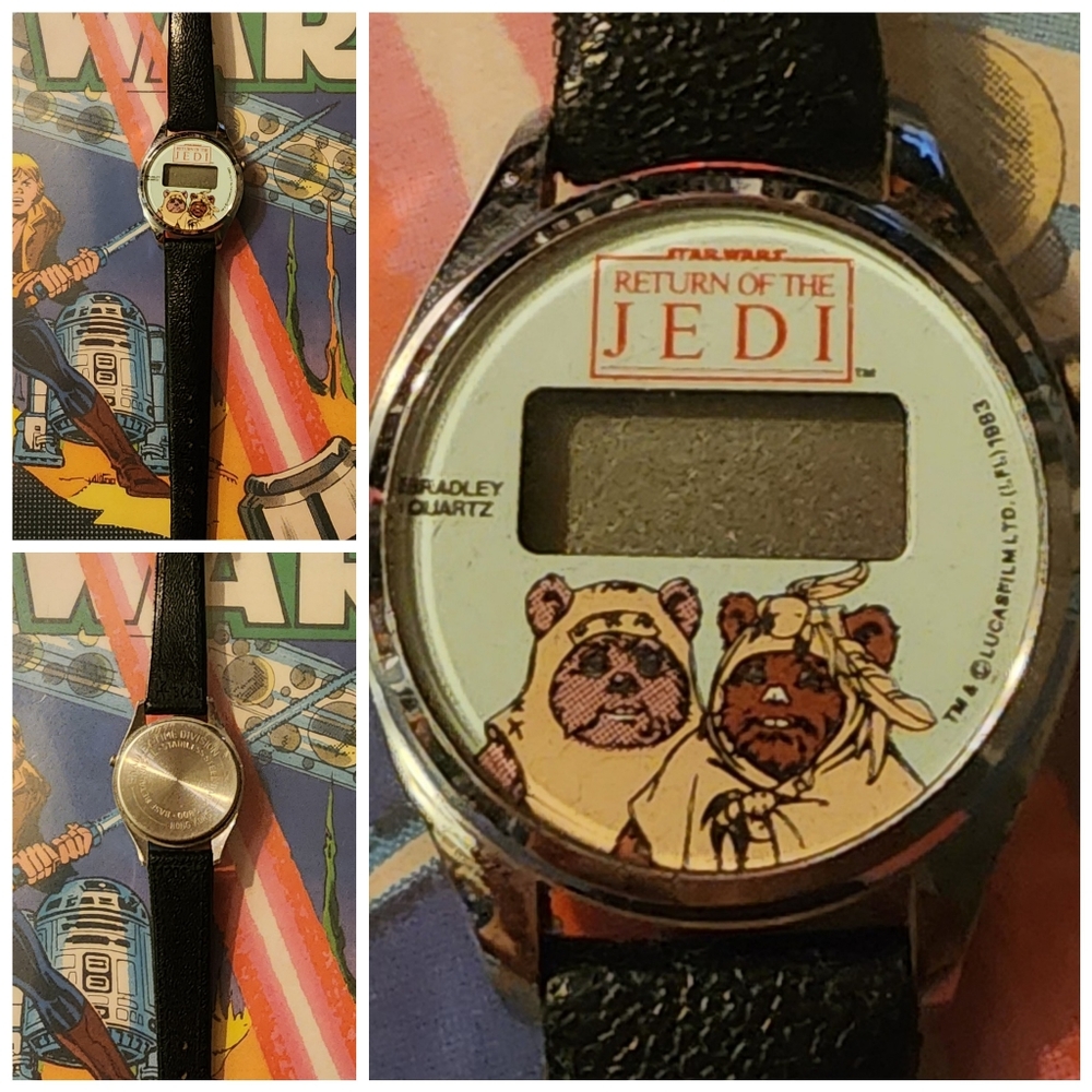 STAR WARS VINTAGE 1983 Ewok Watch RETURN OF JEDI